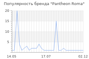 Популярность бренда pantheon roma