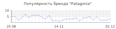 Популярность patagonia