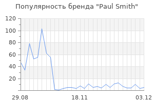 Популярность бренда paul smith
