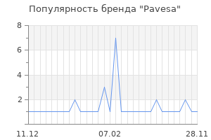 Популярность бренда pavesa