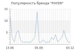 Популярность бренда PAYER
