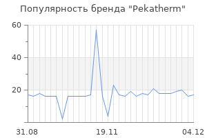 Популярность бренда pekatherm