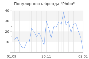 Популярность бренда phibo