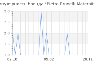 Популярность бренда pietro brunelli maternity