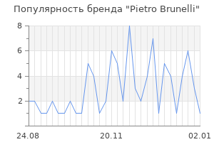 Популярность бренда pietro brunelli