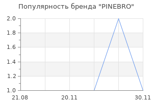 Популярность бренда PINEBRO