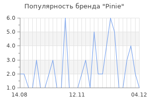 Популярность бренда Pinie