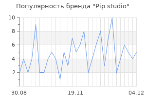 Популярность бренда pip studio