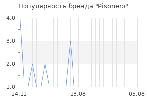 Популярность бренда pisonero