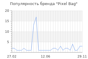 Популярность бренда pixel bag