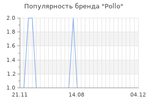 Популярность бренда pollo