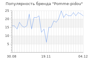 Популярность бренда pomme pidou