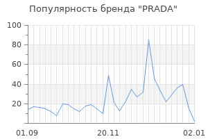 Популярность бренда prada