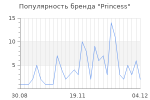 Популярность бренда princess