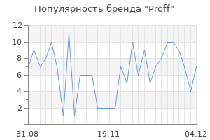 Популярность бренда proff