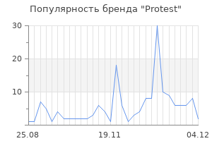 Популярность бренда protest
