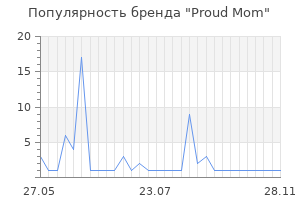 Популярность бренда proud mom