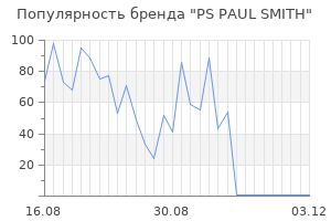 Популярность бренда ps paul smith