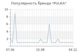 Популярность бренда pulka