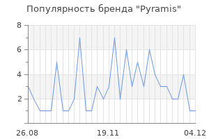 Популярность бренда pyramis