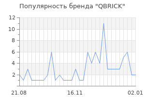 Популярность бренда qbrick