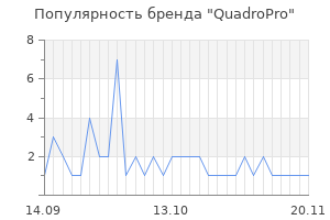 Популярность бренда quadropro