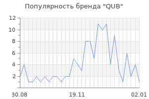 Популярность бренда qub