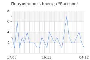 Популярность бренда Raccoon