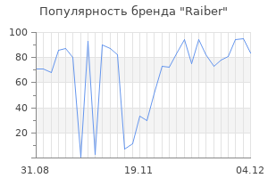 Популярность бренда raiber