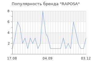 Популярность бренда RAPOSA