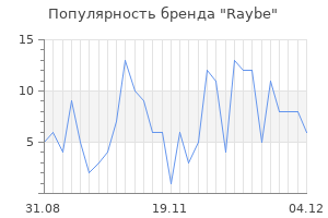Популярность бренда raybe