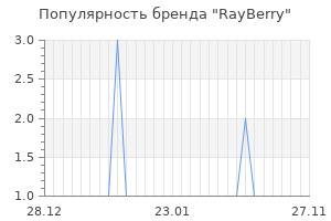 Популярность бренда rayberry