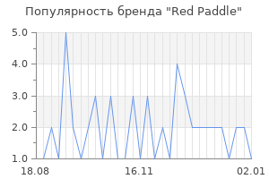 Популярность бренда Red Paddle