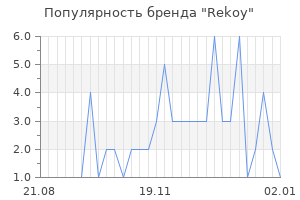 Популярность бренда Rekoy