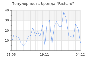 Популярность бренда richard