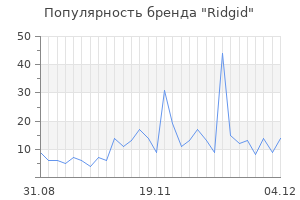 Популярность бренда ridgid