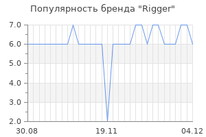 Популярность бренда rigger