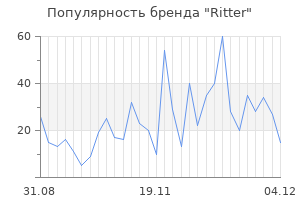 Популярность бренда ritter