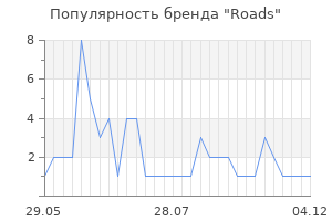 Популярность бренда roads
