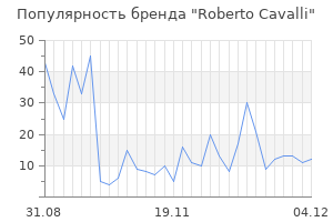 Популярность бренда roberto cavalli