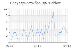 Популярность бренда roblox