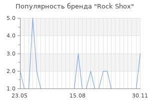 Популярность бренда rock shox