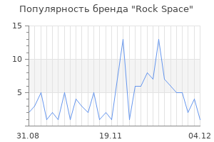 Популярность бренда rock space