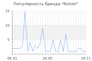 Популярность бренда rolser
