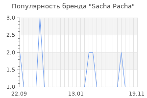 Популярность бренда sacha pacha