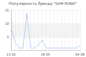 Популярность бренда SAM RONE
