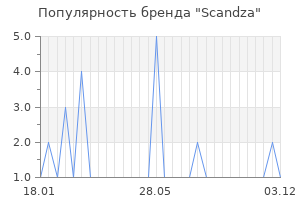 Популярность бренда scandza