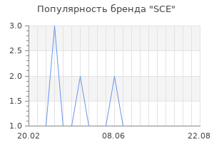 Популярность бренда SCE