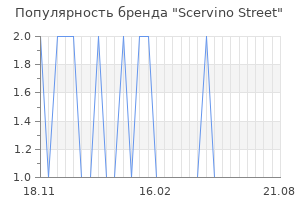 Популярность бренда scervino street