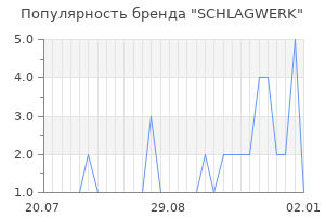 Популярность бренда schlagwerk